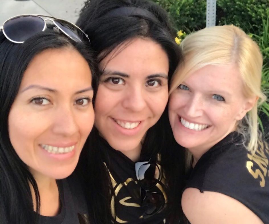 belen, maria, and holly muzketeers