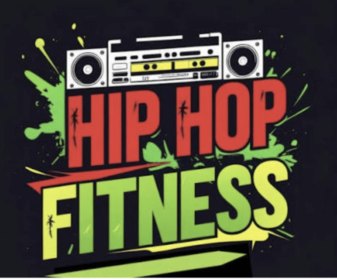 hip hop fitness graphic