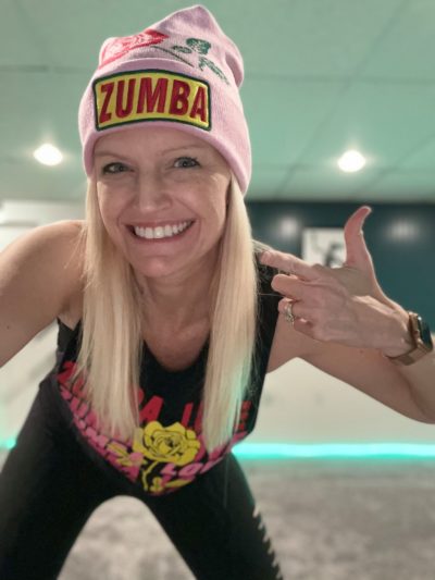 holly zumba yellow hat holly fiorillo